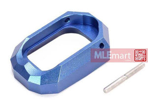 5KU DOM Style Magwell for Marui Hi-Capa GBB (Blue) - MLEmart.com