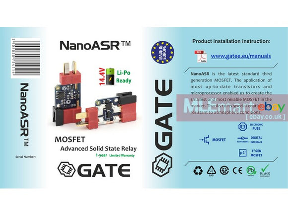 GATE NanoASR 3rd Generation MOSFET - MLEmart.com