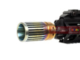 G&P XXL Bird Cage Flashider (Burnt Blue Finish) for Tokyo Marui M16 Series (14mm CW) - MLEmart.com