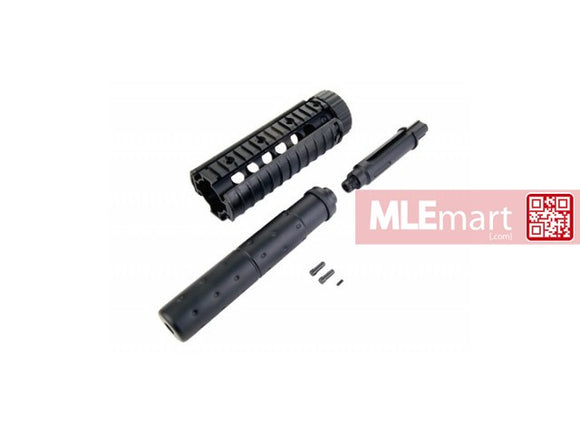 Dboys AEG M4 Free Float RAS Front Set with Silencer - MLEmart.com
