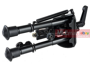 Alpha Parts 6-9 inch Adjustable Spring Return Bipod with Fast Lock - MLEmart.com
