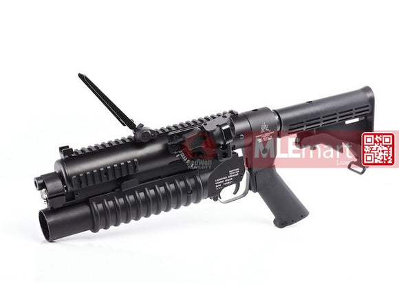 AABB Standalone Grenade Launcher 6 Position Stock Full Set (Short) - MLEmart.com