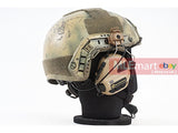 Earmor Tactical Hearing Protection Helmet Version Ear-Muff - DE - MLEmart.com