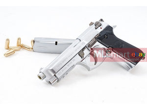 Blackcat Airsoft Min Model Gun M92F (Shell Ejection) - Silver - MLEmart.com