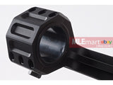 Blackcat Airsoft 25/30mm GE Big Dual Scope Mount - Black - MLEmart.com