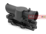 ACM L85 / SA80 SUSAT Style Airsoft 4x Gun Sight with Red Illuminated Reticle - MLEmart.com