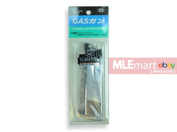 Tokyo Marui 25rds Magazine for P226R Chrome Stainless - MLEmart.com