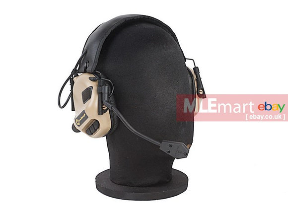Earmor Tactical Hearing Protection Ear-Muff - DE - MLEmart.com
