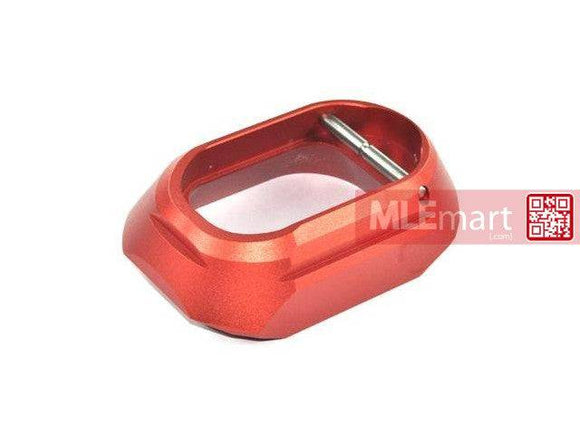 5KU IPSC SHPD Style Magwell for Marui Hi-Capa GBB (Red) - MLEmart.com