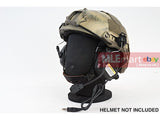 Earmor Tactical Hearing Protection Helmet Version Ear-Muff - BK - MLEmart.com