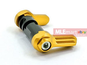 UAC Ambi Selector for Tokyo Marui M4A1 MWS (Type A) Gold - MLEmart.com