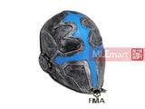 FMA Wire Mesh "Cross the king" Mask (Silver) TB611 - MLEmart.com