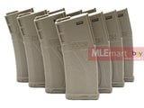 Guarder BLUEBOX 140rd ABS Magazine for M4 / M16 AEG (Dark Earth) (Box of 10) - MLEmart.com
