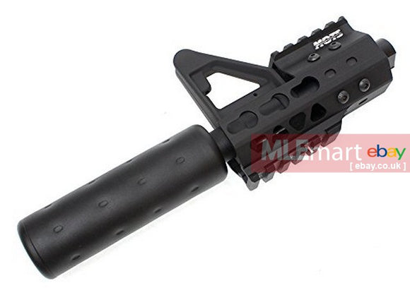 G&P Keymod Stubby for Tokyo Marui M16 Series - BK - MLEmart.com