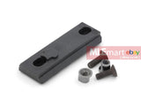 ACM Polymer Keymod Rail System Modular Rail Section (5-Slot, Black) - MLEmart.com
