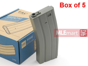 E&C 30 rds Magazine For M4 / M16 AEG (OD - Box of 5) - MLEmart.com