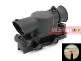 ACM L85 / SA80 SUSAT Style Airsoft 4x Gun Sight with Red Illuminated Reticle - MLEmart.com