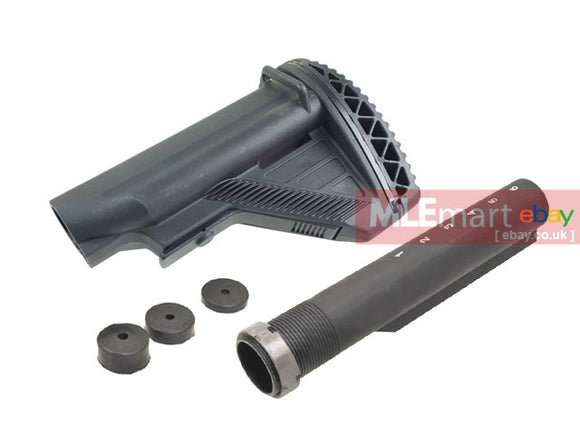 ACM HK416 Retractable Stock w/ 6-position CNC Aluminum Stock Pipe (GBB) - MLEmart.com