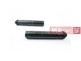 Army Force Extra Light Weight MK23 Airsoft Silencer (2 piece pack /14mm CCW) [SOCOM Style] - MLEmart.com