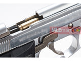Blackcat Airsoft Min Model Gun M92F (Shell Ejection) - Silver - MLEmart.com