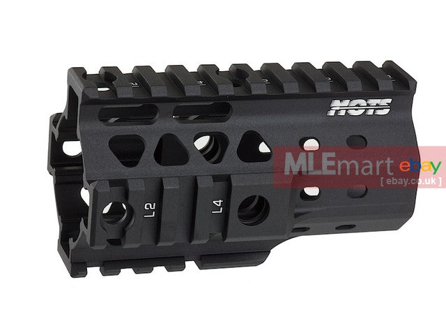 G&P MOTS 4 inch RAS Rail for Tokyo Marui M4 / M16 AEG (Black) | MLEmart.com
