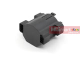 Airsoft Artisan Polymer Stock Battery Extension - Black (Amoeba AM-013/014/015 AEG) - MLEmart.com