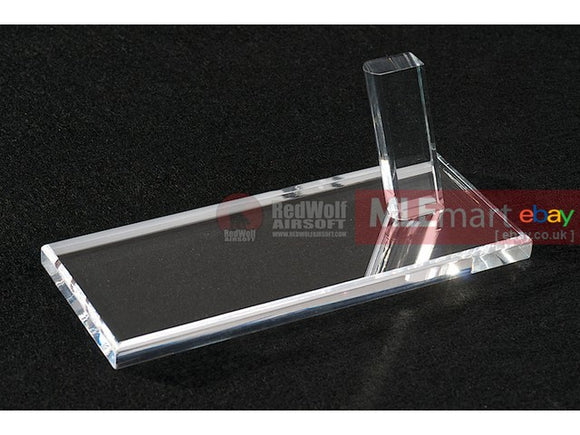 GK Tactical Thick Acrylic Pistol Display Stand - MLEmart.com