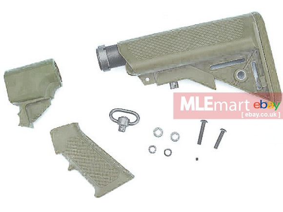 G&P M870 Pistol Grip with Buttstock Set B - Sand - MLEmart.com
