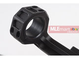 Blackcat Airsoft 25/30mm GE Dual Scope Mount - Black - MLEmart.com