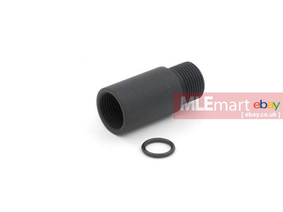 ACM 1-inch AEG Outer Barrel Extension with Inner Barrel Stabilizer 14mm CCW (F) / 14mm CCW (M) - MLEmart.com