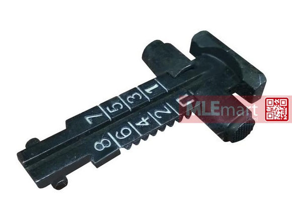 Dboys AEG AK 800m Steel Rear Leaf Sight - MLEmart.com