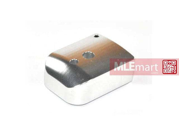 5KU IPSC Metal Magazine Base Type 3 for Marui Hi-Capa (Silver) - MLEmart.com
