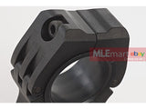 Blackcat Airsoft M10 Scope Mount Ring Pair - Black - MLEmart.com