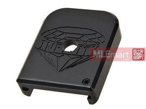 5KU 2011 Infinity Aluminium Magazine Base for Marui Hi-Capa GBB (Black) - MLEmart.com