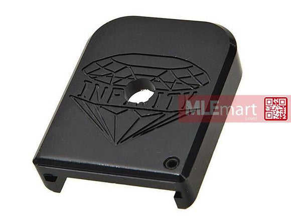 5KU 2011 Infinity Aluminium Magazine Base for Marui Hi-Capa GBB (Black) - MLEmart.com