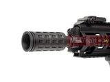 G&P MOTS Flash Hider for Tokyo Marui M16 Series (14mm) (Long) (Checkers,Black) - MLEmart.com