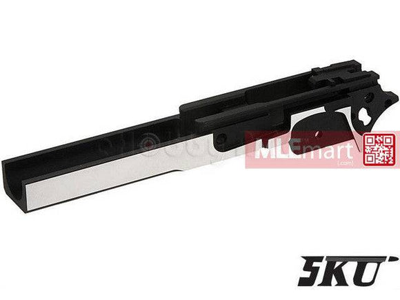5KU CNC Chassis 5 inch LDC SV for Marui Hi-Capa 5.1 GBB (2-Tone) - MLEmart.com