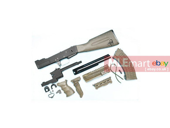 G&P AK Tactical Conversion Kit with Fixed Stock (OD) - MLEmart.com