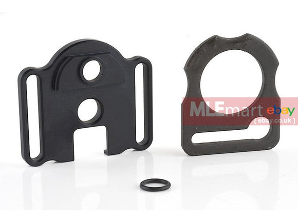 Blackcat Airsoft CNC Ambi. Slot End Plate Adapter Set for Tokyo Marui M870 - MLEmart.com