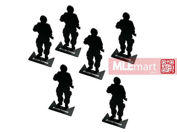 Army Force Aluminum Silhouette Target (6pcs Per Set) - MLEmart.com