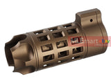 G&P Extended Iron Bars Flashider for Tokyo Marui M16 Series (14mm) - Sand - MLEmart.com