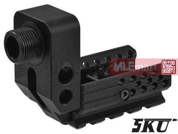 5KU SAS Front Kit for Marui G17 / G18C / G17 Custom GBB (Black) - MLEmart.com