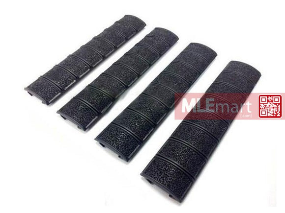 Dboys Bamboo Style RIS / RAS Rail Cover (Black) - MLEmart.com