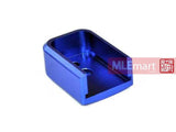 5KU IPSC Metal Magazine Base Type 4 for Marui Hi-Capa (Blue) - MLEmart.com