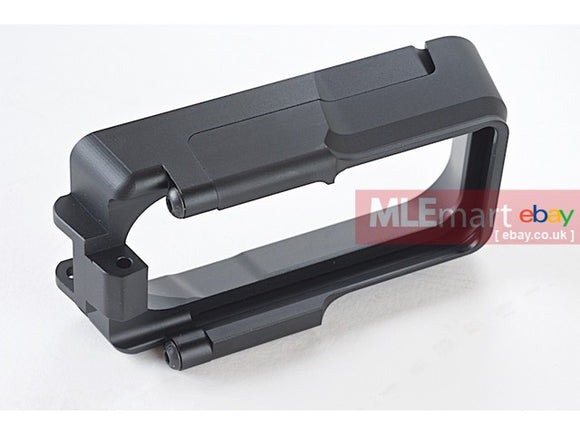 Blackcat Airsoft CNC Aluminium Magwell for M4 AEG / GBB Series - BK - MLEmart.com