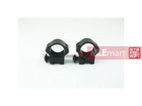 Army Force 25mm Scope Mount Rings For 10mm Rail (Low) - MLEmart.com