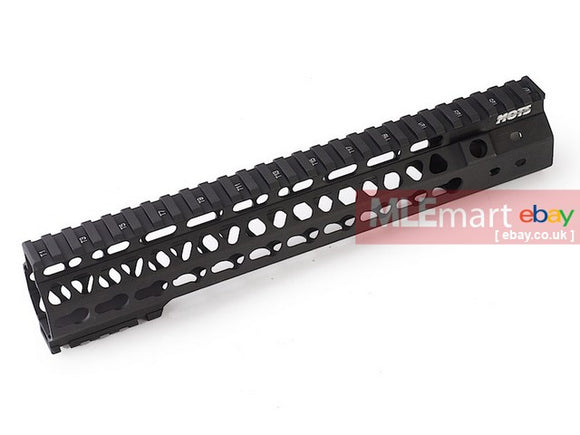 G&P MOTS 10.75 inch Keymod Rail for G&P and WA M4 / M16 GBB (Black) - MLEmart.com