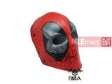 FMA Wire Mesh "SKULL 40D" RED Mask TB579 - MLEmart.com