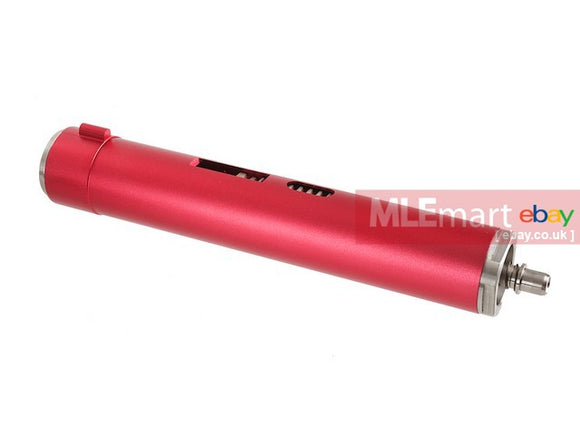 Alpha Parts M150 Cylinder Set for Systema Over 10.5 Inch Inner Barrel PTW M4 Series - Red - MLEmart.com