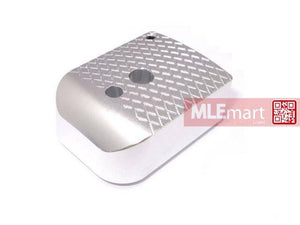 5KU IPSC Metal Magazine Base Type 4 for Marui Hi-Capa (Silver) - MLEmart.com